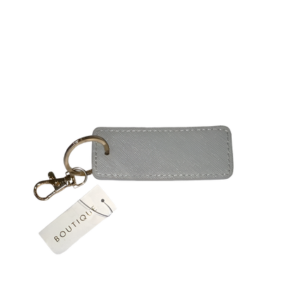 Faux Leather Keyring