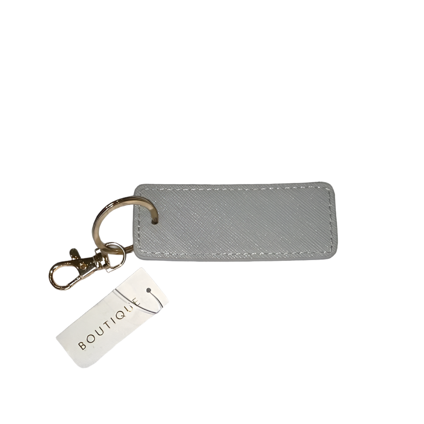 Faux Leather Keyring