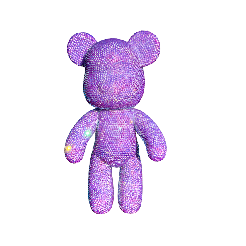 Diamond Bear Ornament