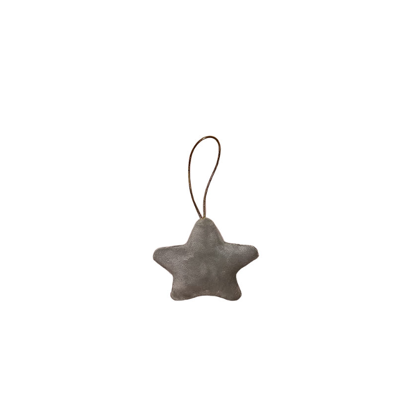 velvet hanging star