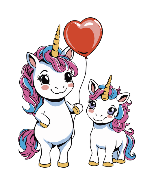 DTF TRANSFER-Unicorns with love