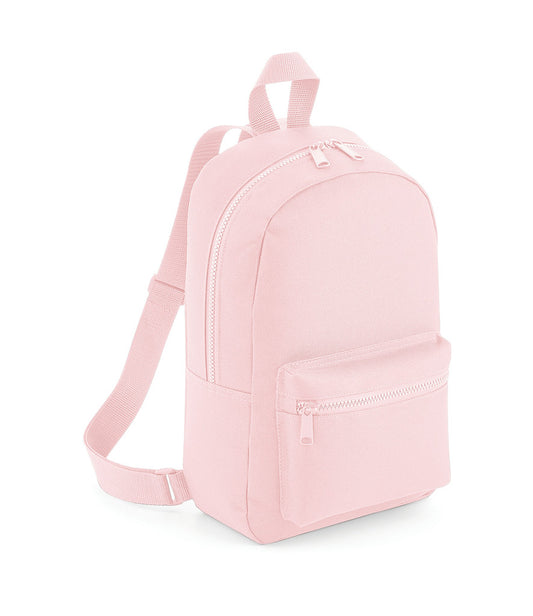 Mini Essential Bagbase Backpack-Baby Pink
