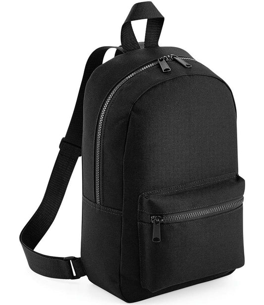 Mini Essential Bagbase Backpack-Black