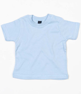 Baby Blue T.Shirt with poppers 0-18 months