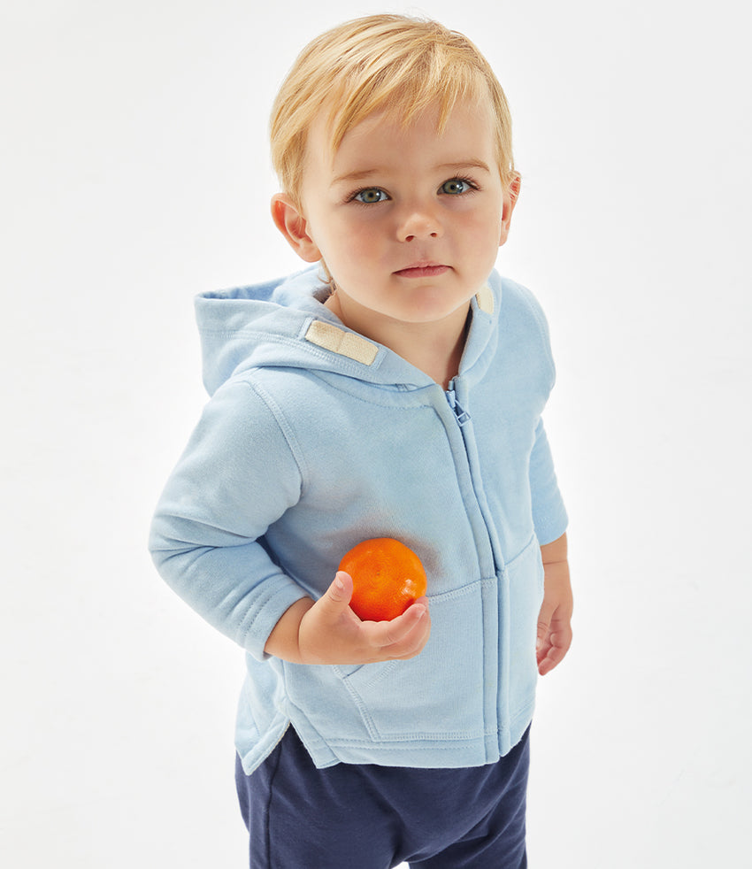 Baby Blue Zipped Hoodie 6-24 months