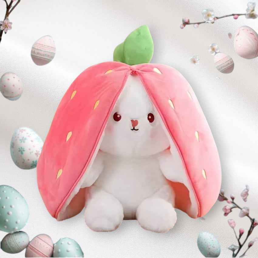 Reversible strawberry/rabbit