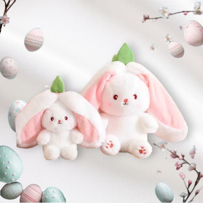 Reversible strawberry/rabbit