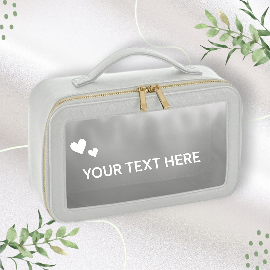 Boutique Clear Makeup Case