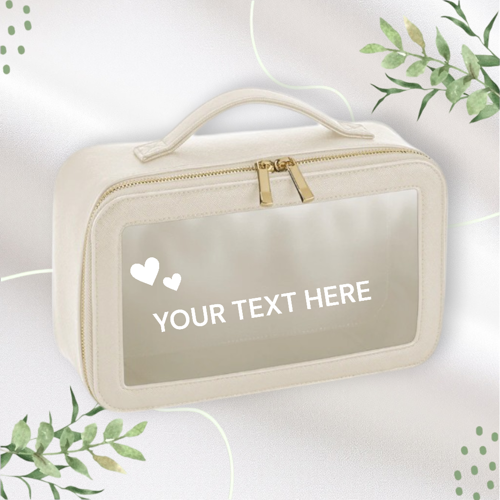 Boutique Clear Makeup Case