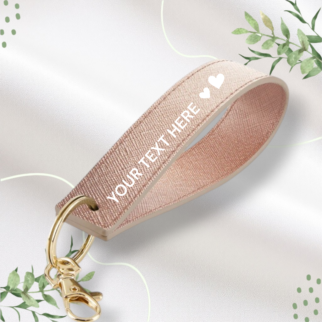 Boutique Wristlet Key Ring