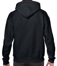 Black hooded sweatshirt