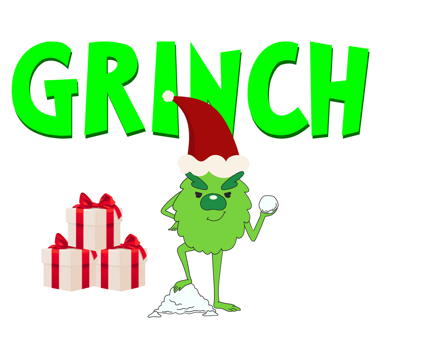 DTF TRANSFER - Grinch