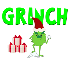 DTF TRANSFER - Grinch