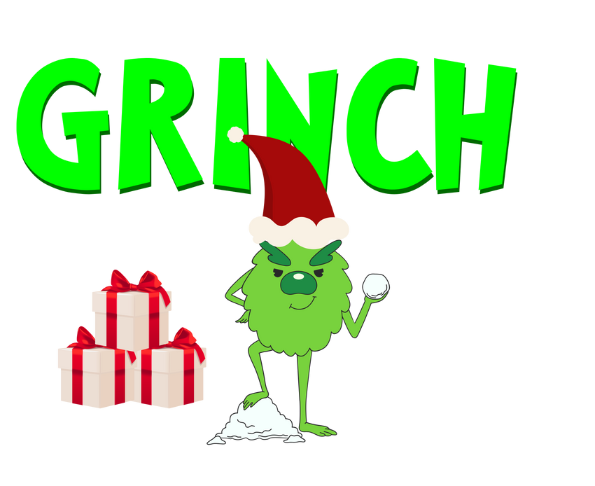 DTF TRANSFER - Grinch