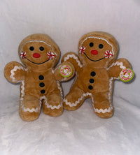 Plush gingerbread men