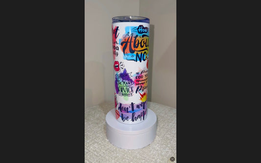 Ready made tumbler cup