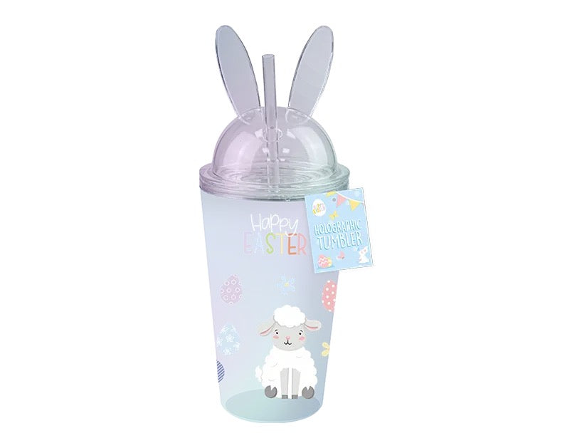 Easter Holographic Tumbler