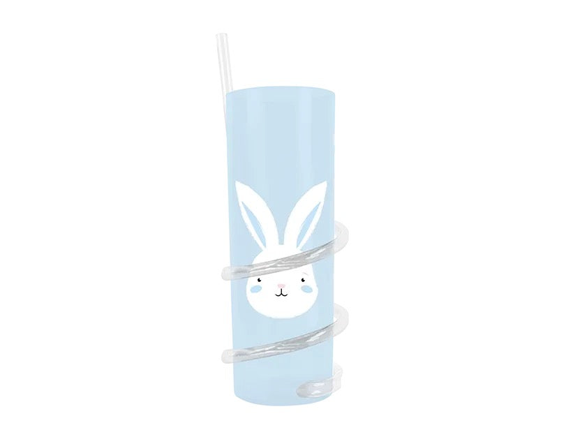 Easter Spiral Straw Tumbler