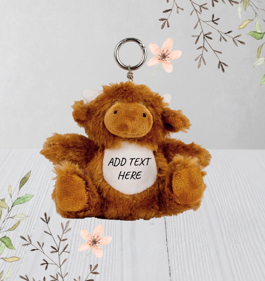 Personalised Mumbles Character Key Ring Mothers Day