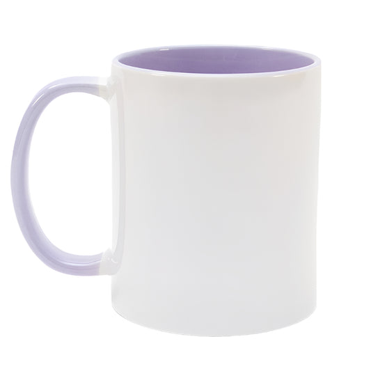 11oz sublimation mug lilac