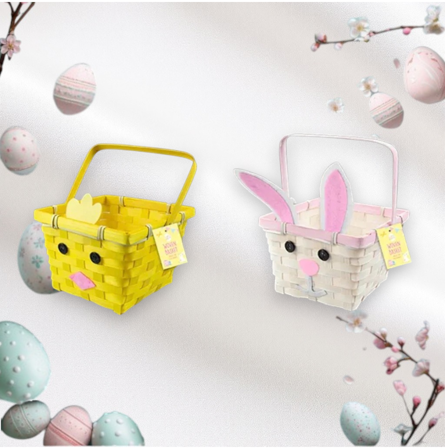 Easter Character Woven Basket