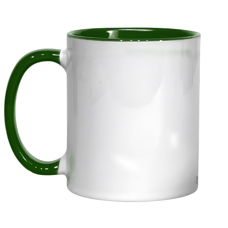 11oz green inner mug