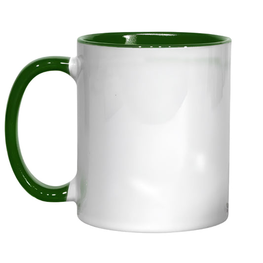 11oz green inner mug