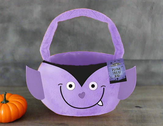 Plush Treat Bucket ( purple)