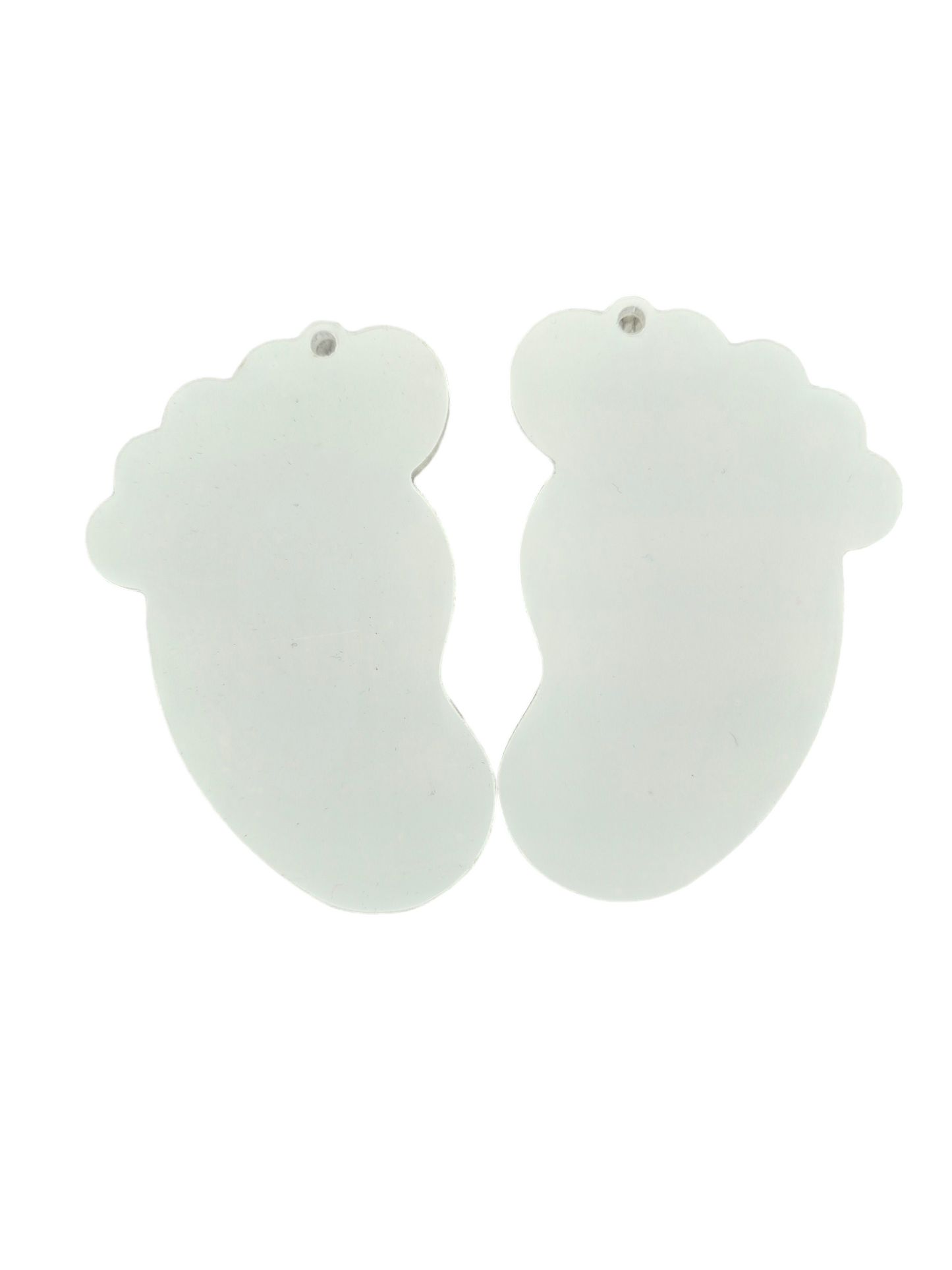 Acrylic Clear Foot keyring