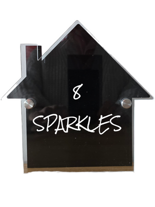 Acrylic House Sign