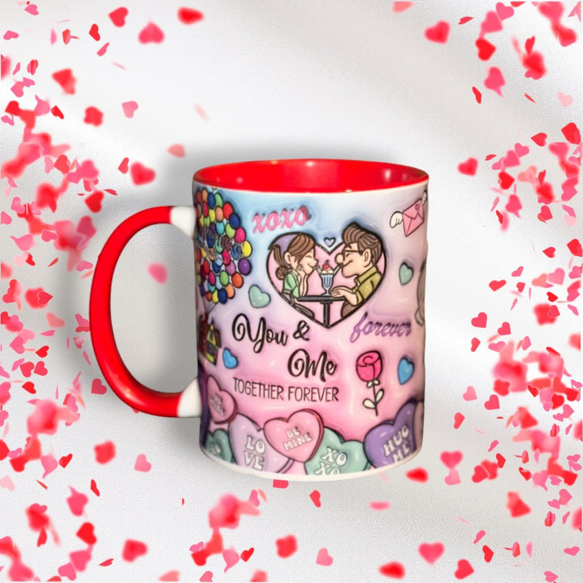 Valentines mug (you and me)