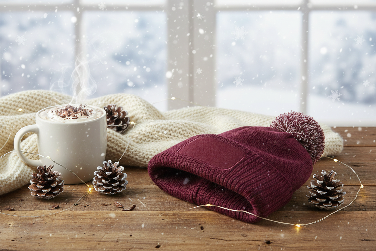 Beanie – Burgundy