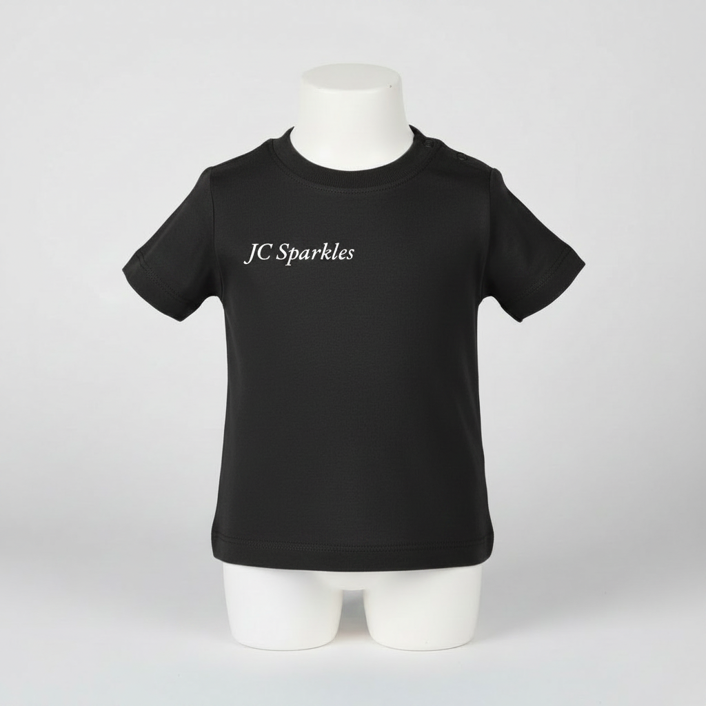 Black Baby T-Shirt on mannequin