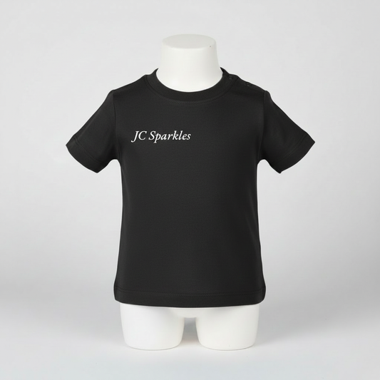Black Baby T-Shirt on mannequin