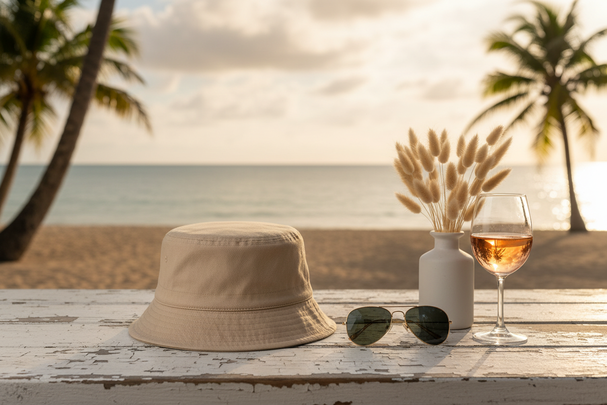 Bucket Hat – Stone Extra 1