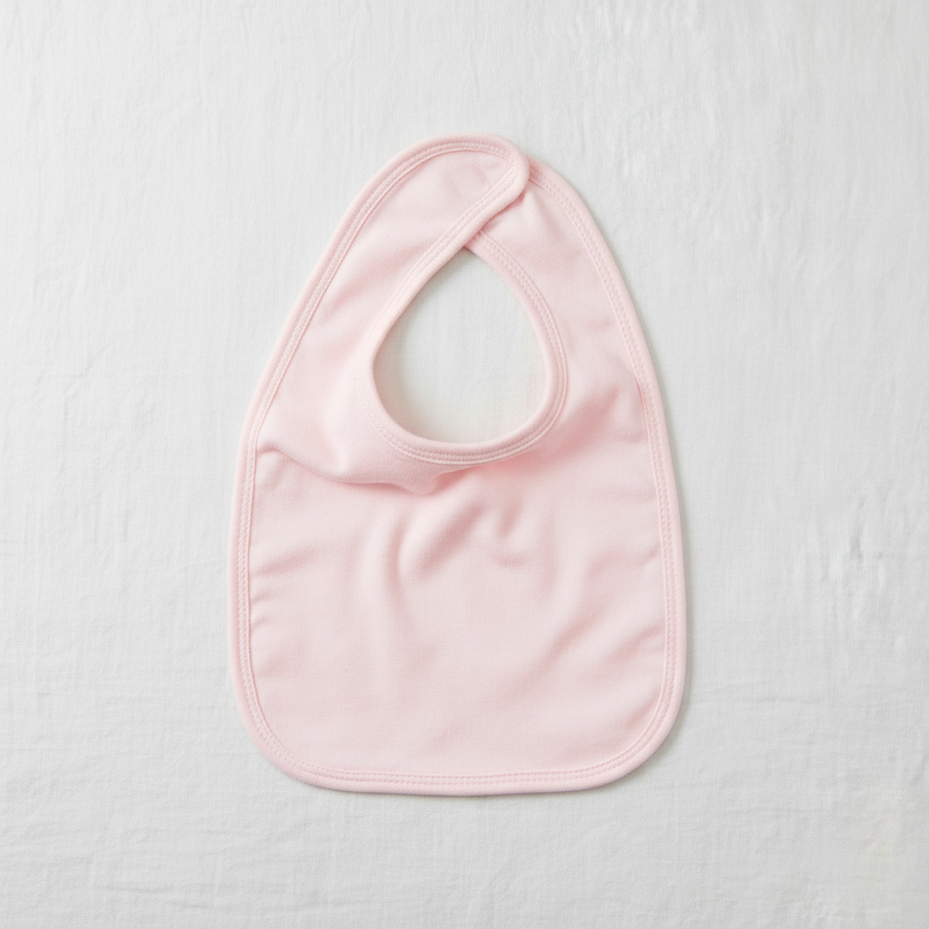 Childs Bib - Pink/Purple