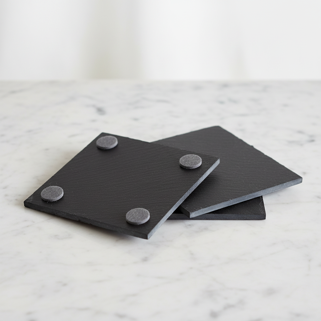 Engravable Slate x4 - Marble