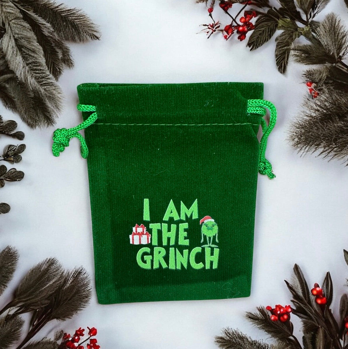 Little Green Grinch Bag