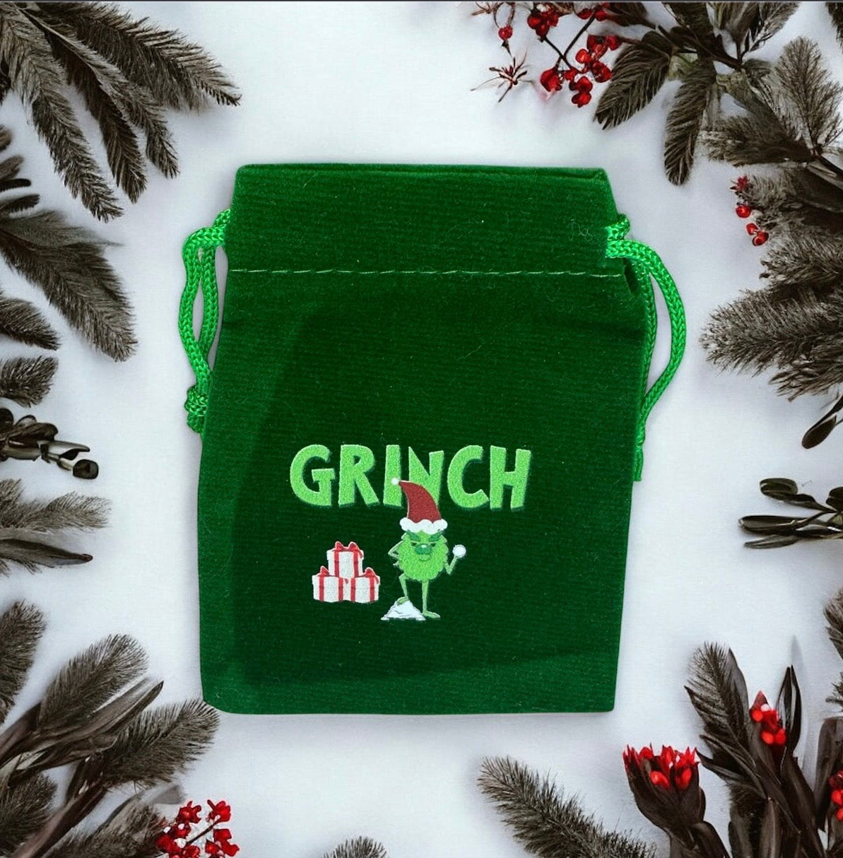 Little Green Grinch Bag