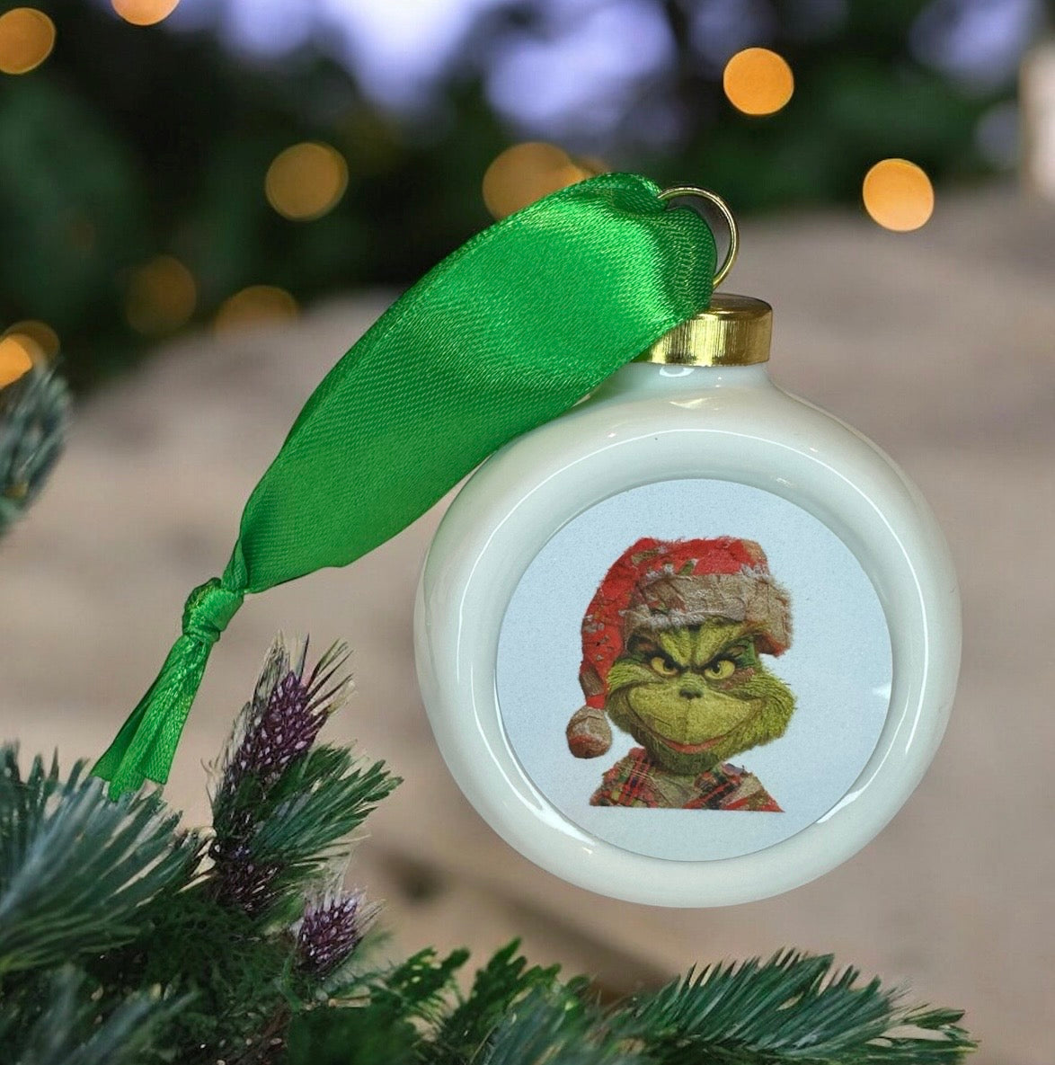 Grinch bauble