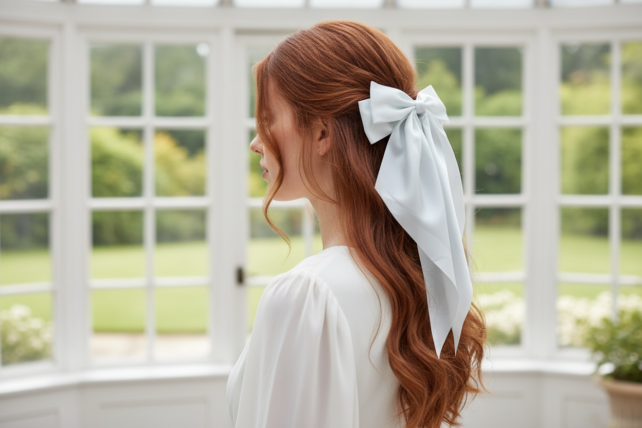 Large Bow Hair Clips – 4