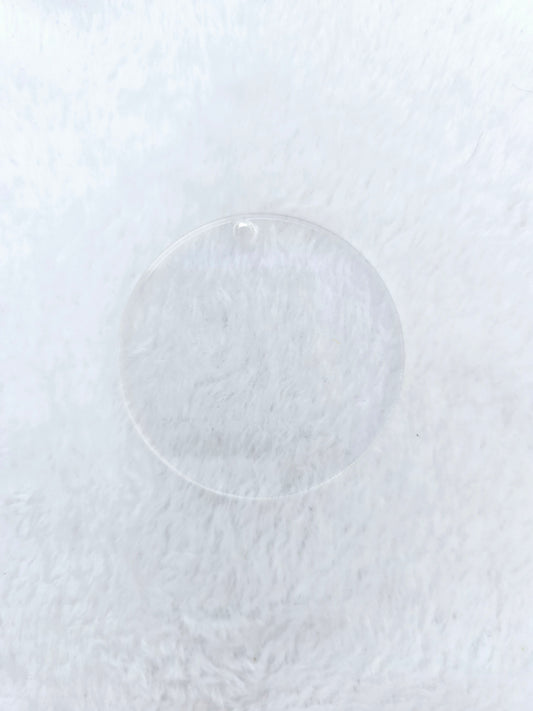 Acrylic Clear Round 5cm