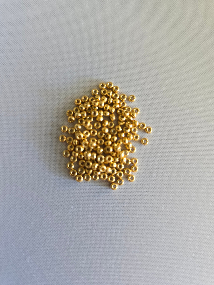 Gold Colour Seed Beads