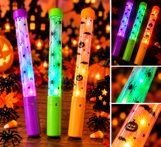 Halloween Colour-Changing Flashing Light Wand