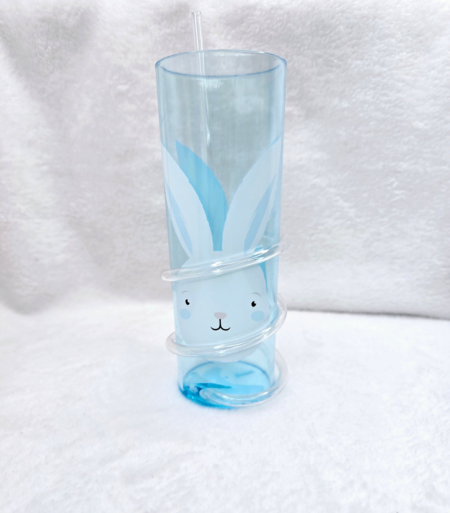 Easter Spiral Straw Tumbler