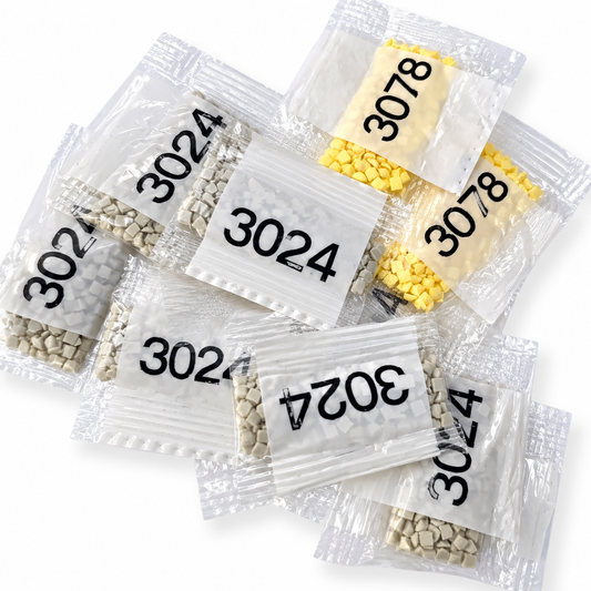 Mixed 3000 Series Square Diamond Painting Drills – 9 Packets