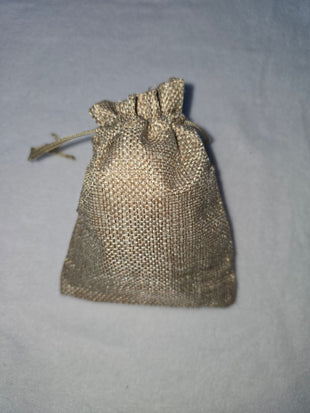 Small hessian bags Personalised