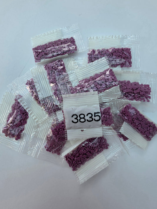 Diamond Painting Square Drills – DMC 3835 Medium Grape – 14 Packs