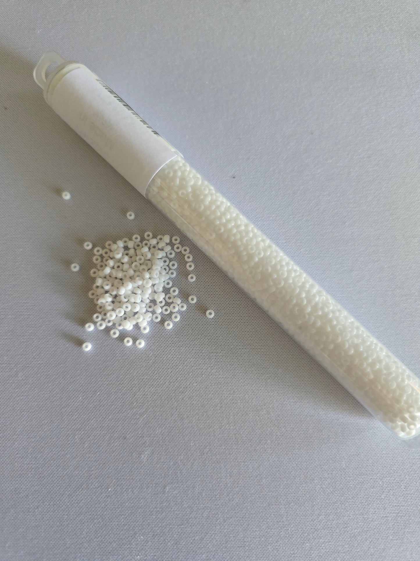 Ice White Seed Beads