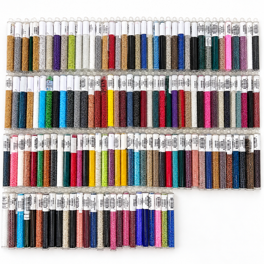 Huge 172 Tube Job Lot - Miyuki/Japanese 11/0 Seed Beads